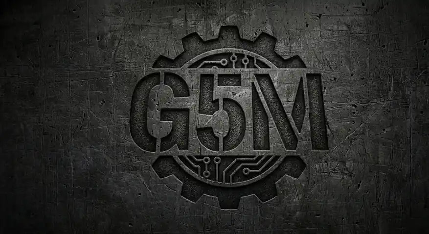 Grade 5 Materials Logo against Titanium